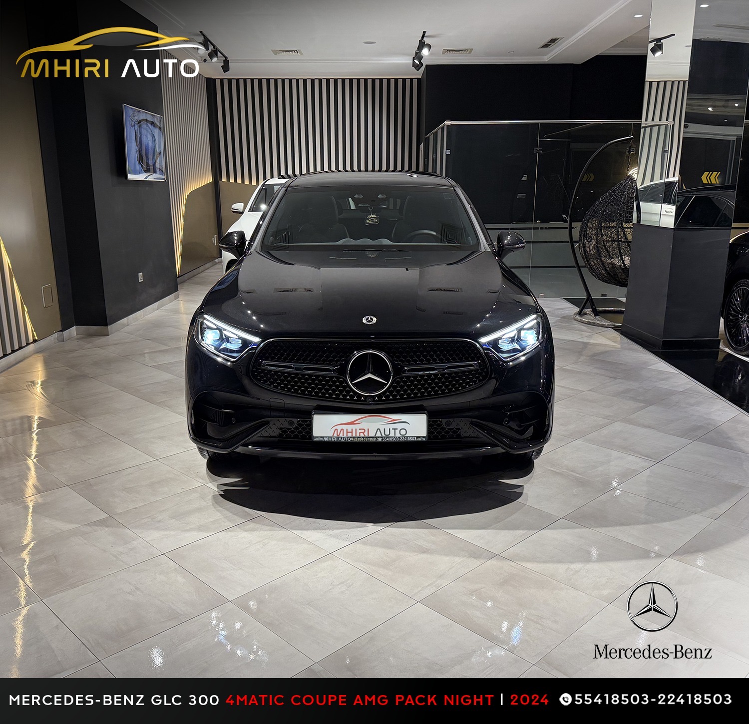 MERCEDES-BENZ GLC 300 4MATIC COUPE AMG PACK NIGHT