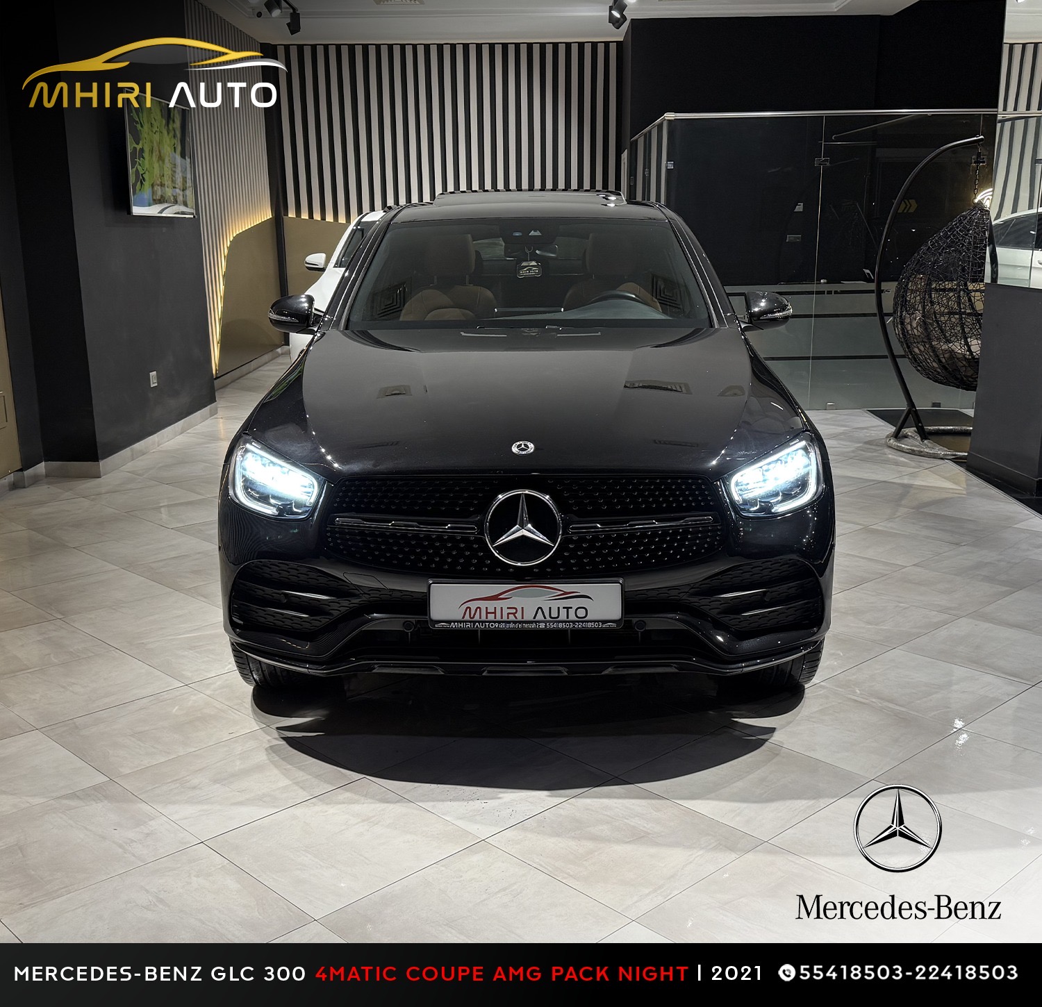 MERCEDES-BENZ GLC 300 4MATIC COUPE AMG PACK NIGHT